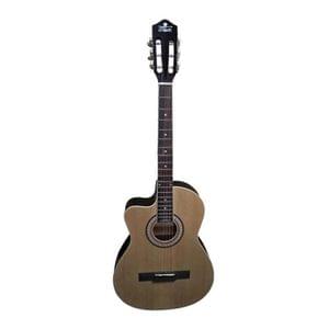 Pluto HW39-CL NAT Left Handed Cutaway Acoustic Guitar